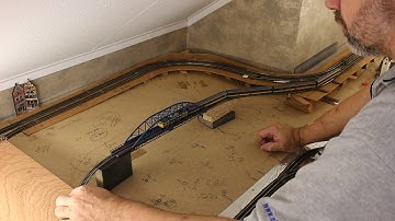 VLOG # 17 Preparation Installing the Bridge to the UpperDeck on my layout part 1 of 3