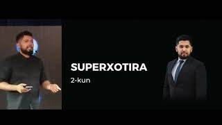 Super Xotira. 2 Kun. Davronbek Turdiyev.
