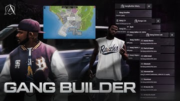 GangBuilder with Territories [QBCORE/ESX/STANDALONE]