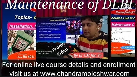 Maintenance of DLBI promo video