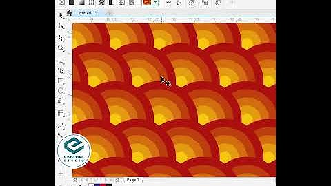 Using gradient in corel draw and realize some new backgrounds