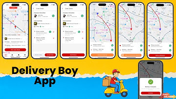 Delivery Boy App Flutter Using Google Map And Provider
