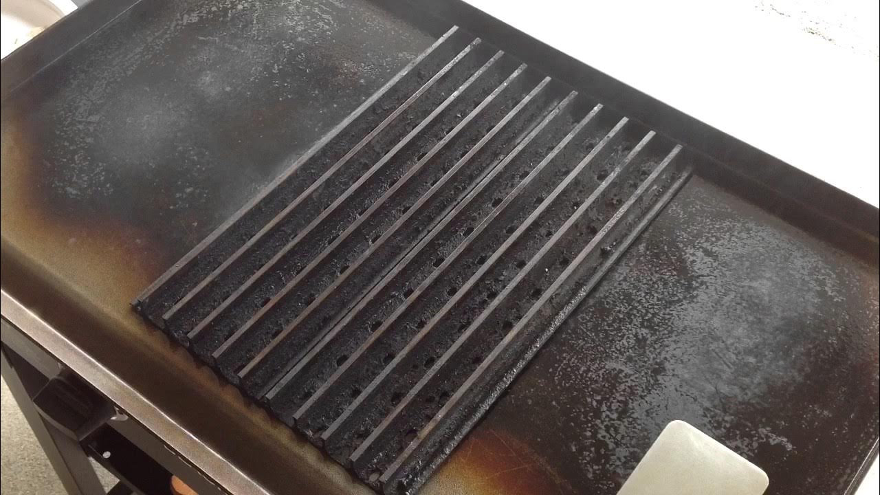 Grill Grates on the Blackstone 28" Griddle,Ribeye and Bacon Fried Corn YouTube