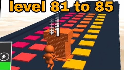 stack colors | all Levels gameplay walkthrough | level 81 to 85 | I GAMER | ios android