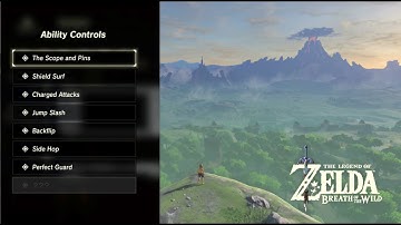 The Legend of Zelda: BOTW -  Before playing the game (Tips): Basic and Ability Controls.