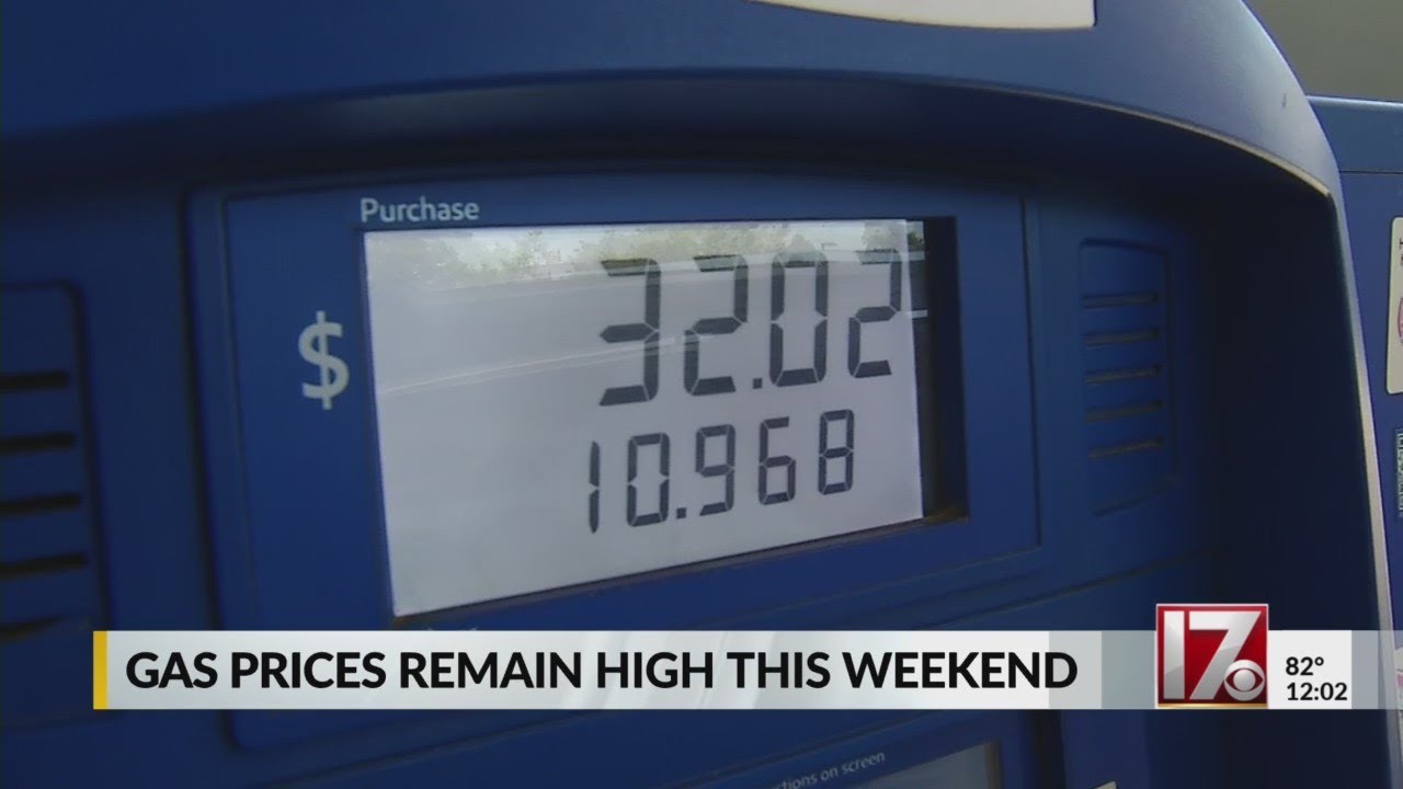 Memorial Day weekend gas prices highest since 2014 - YouTube