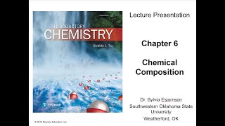 Chapter 6 Chemical Composition