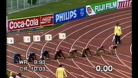 1987 World Athletics Championships Men's 100m final