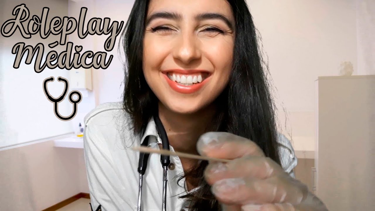 ASMR Médica te examinando 👩‍⚕️ | Português | Blue Yeti