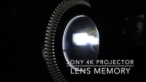 Setting Picture Position on a Sony Projector