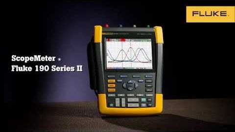 ScopeMeter FLUKE 190 Serie II - Vérification des performances des interrupteurs IGBT