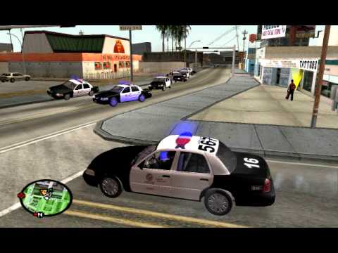 What Would Happen If I Played GTA Like Real LAPD? - GTA SA