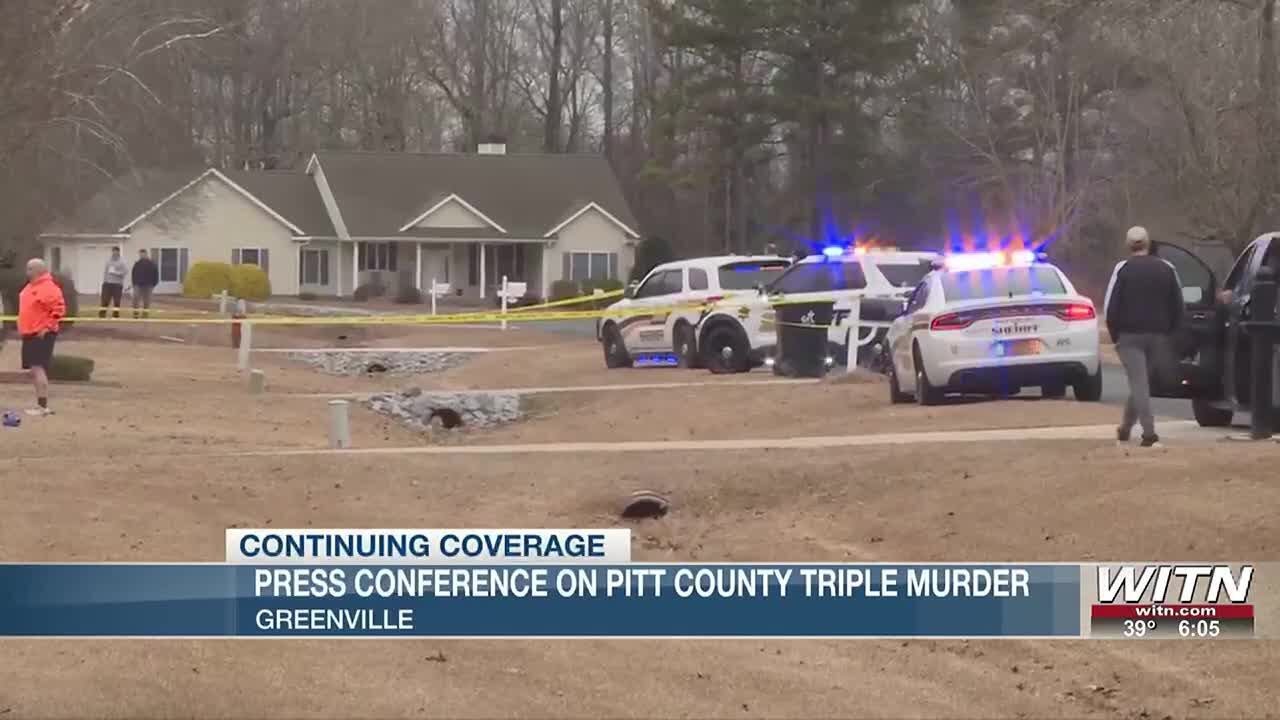 Pitt County sheriff to hold Monday press conference on triple murder ...