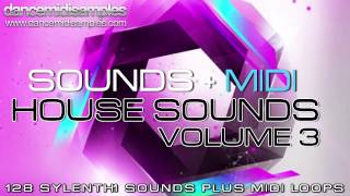 Sylenth1 Sounds - Sounds   MIDI: House for Sylenth Vol 3