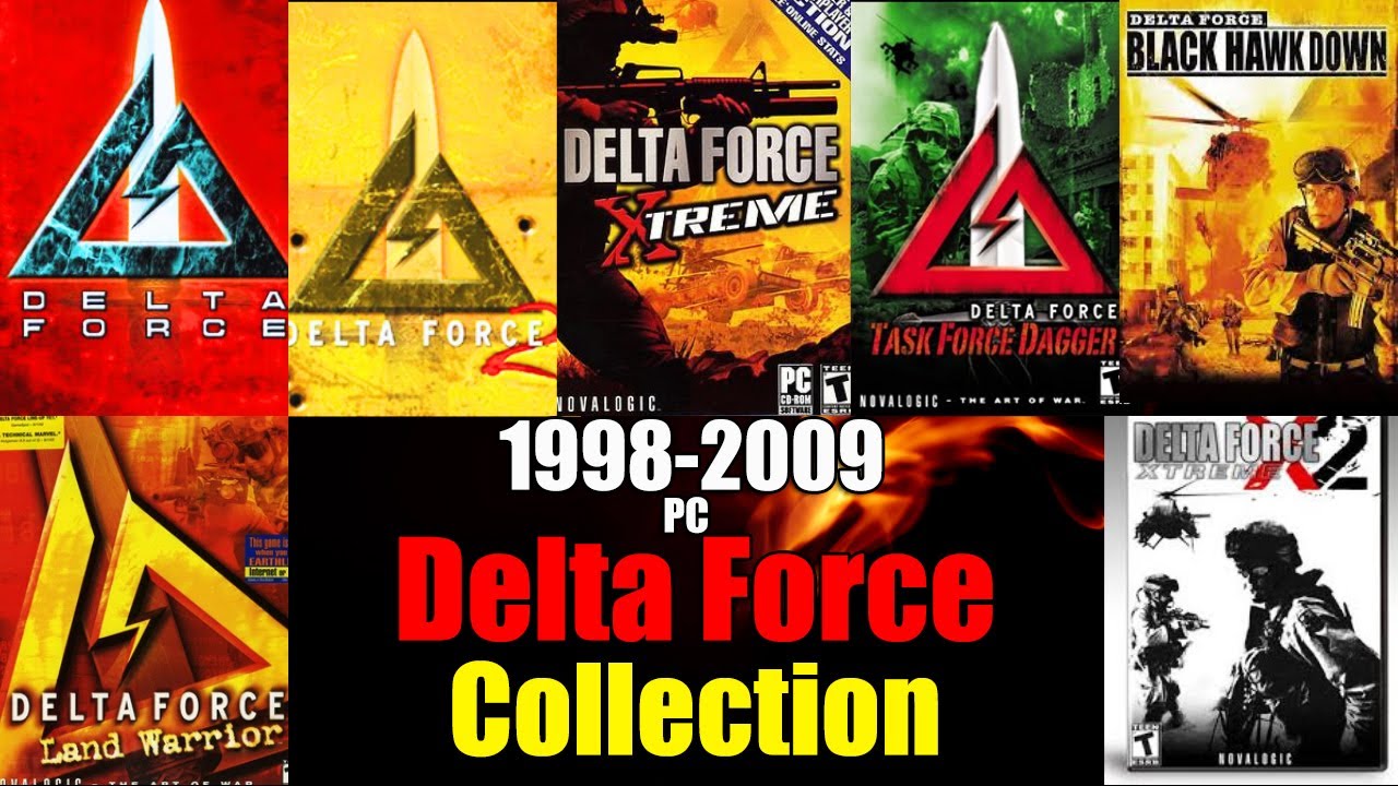 Collection Red Delta Force Delta Force Collection (1998-2009) - YouTube