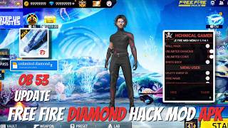 FREE FIRE NEW MOD MENU || UNLIMITED DIAMOND HACK || FF MOD MENU APK screenshot 2