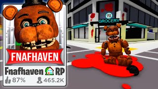 Eu Criei o FIVE NIGHTS AT FREDDY'S no Brookhaven 🏡RP