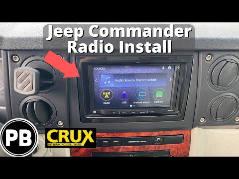 2006 - 2010 Jeep Commander Radio Install