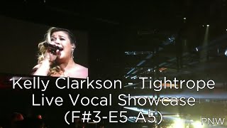 Kelly Clarkson  Tightrope  Vocal Showcase f3e5a5