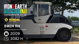2009 Bomag BW24 RH Pneumatic Tyred Roller