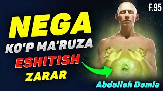 картинка: Нега маъруза зарар! Абдуллох Домла  ! Abdulloh Domla #abdullohdomla #rek #islam #maruzalar