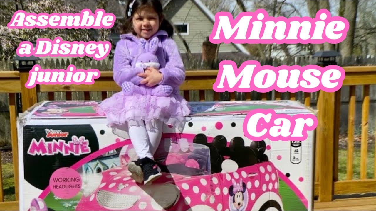 Kid Trax 12V Minnie Mouse Coupe Ride On Vehicle 