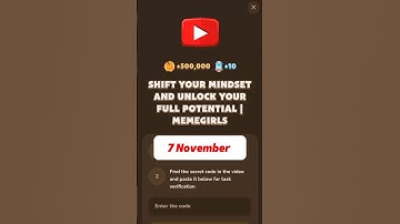 SHIFT YOUR MINDSET AND UNLOCK YOUR FULL POTENTIAL | MEMEGIRLS #memefi #code