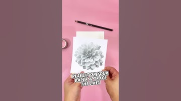 Easily Transfer Images To Paper Or Canvas! #art #artist #shorts #youtubeshorts #sketch #painting