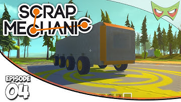 Scrap Mechanic Gameplay - Ep. 04 - Military APC MK1 - Lets Play