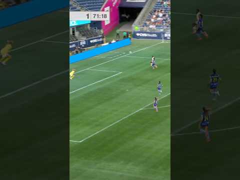 The assist 🤌 The goal 😮‍💨 Prisca Chilufya ⚽️ #nwsl #soccer #football #goal