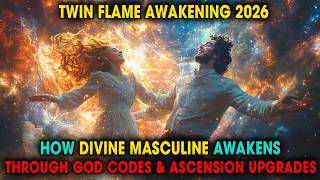 Twin Flame Union in 2026: How Divine Masculine Awakens Through God Codes & Ascension Upgrades