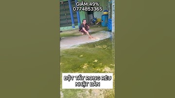 BỘT TẨY RONG RÊU NHẬT BẢN  1