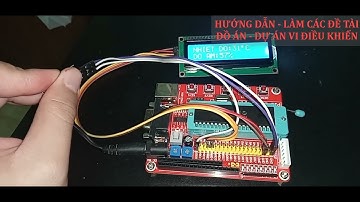 91 | THỰC HÀNH DHT11 MẠCH ĐO NHIỆT ĐỘ - ĐỘ ẨM PIC16F877A #DHT11 #PIC16F877A #PIC16F887 #LCD