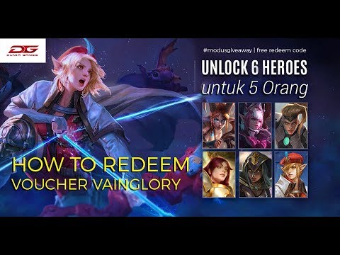 GIVEAWAY 5 in-Game Voucher - How To Redeem Vainglory ...