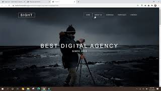 Sight Lite : Free HTML5 One Page Multi Page Website Template with Bootstrap