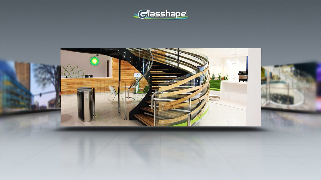 Glasshape Architectural Bent Glass - Collection #04