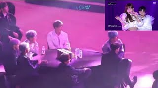 BTS reaction to Blackpink - 'So Hot' Performance SBS Gayo Daejun !!!