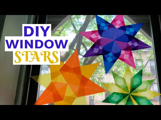 How to Make Paper Stars Using Parchment Paper - Hearty Sol