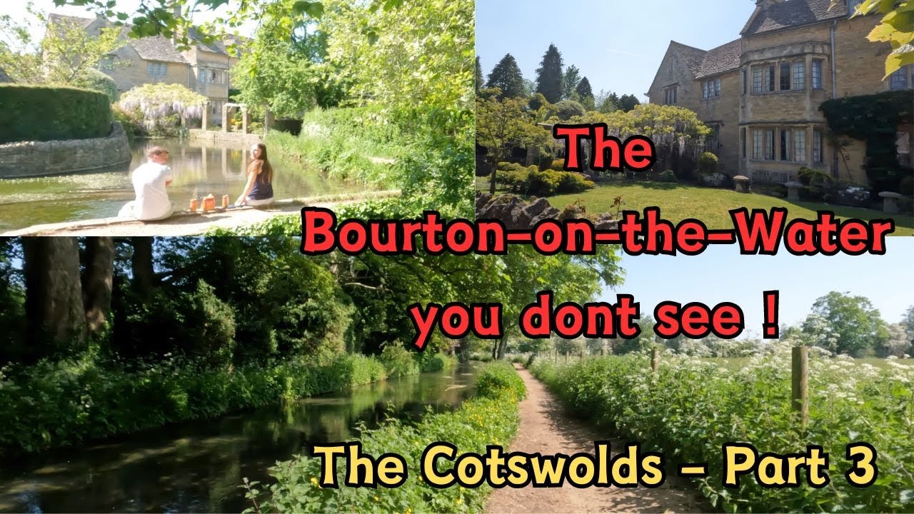 A walk through Bourton on the Water, The Cotswolds gem of Gloucesteshire