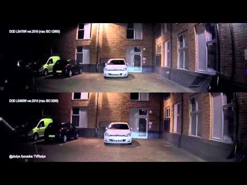 DOD LS460W vs DOD LS470W (2016) night test