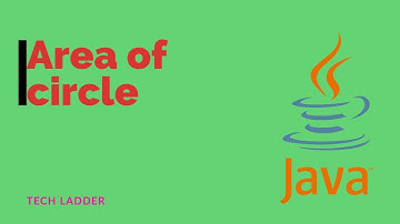 Area of circle using Java