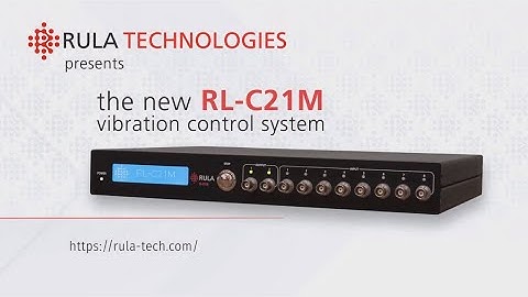 Vibration Controller RL-C21M — all advantages in one video