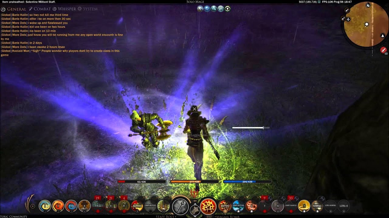 DFUW : Ele Running Away