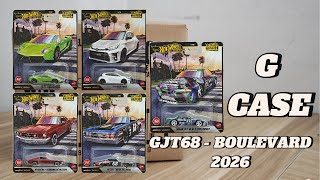 Hot Wheels Car Culture Boulevard G Case 2026 Unboxing | GJT68