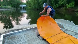 Kayaking The Rum River - Tucktec Folding Kayak