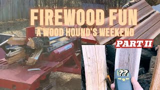 Wolfe Ridge Makes Splitting #Firewood Fun!