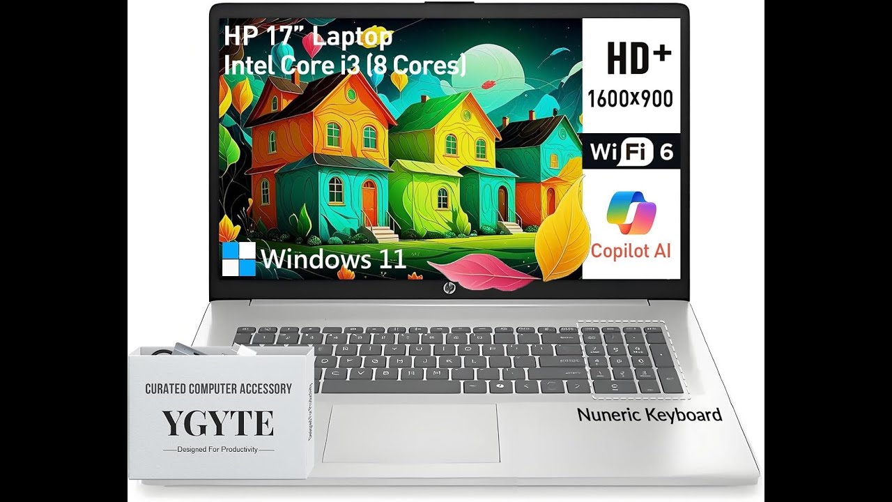 Review: HP 17″ Laptop — Intel Core i3, 16GB RAM & 1TB SSD for