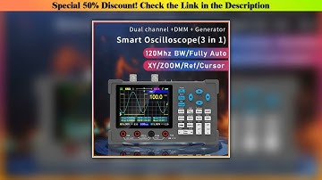 Unboxing 3in1 Digital Oscilloscope Multimeter Signal Generator Dual Channel 120Mhz Bandwidth 250MSa