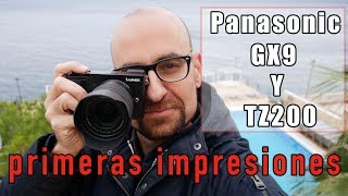 Panasonic Lumix GX9 y TZ200. Primeras impresiones.