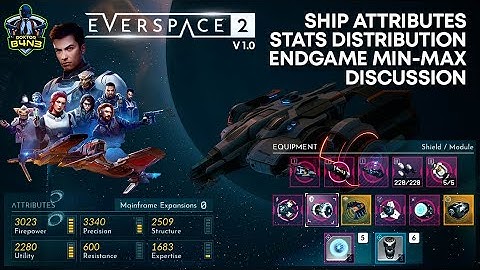 How to distribute ship stats and endgame min-max for higher rift difficulty - Everspace 2 v1.0